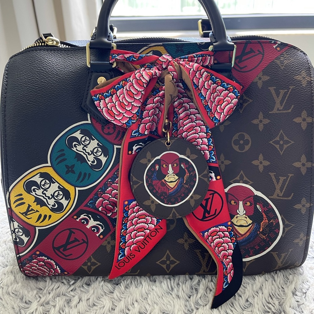 Louis Vuitton Kabuki speedy 30 purse